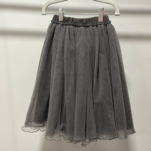 THPP grey tulle skirt for toddler girl size 4, good condition.